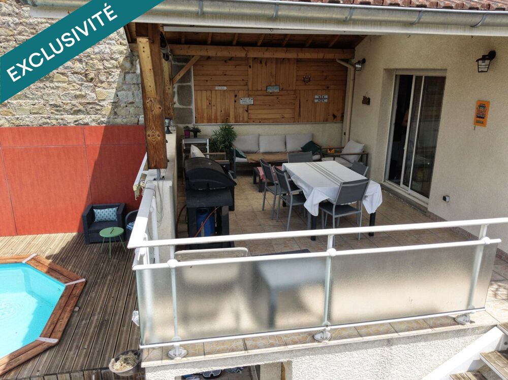 Vente Maison Maison de ville de 112 m² avec jardin, piscine et terrasse. La fouillouse