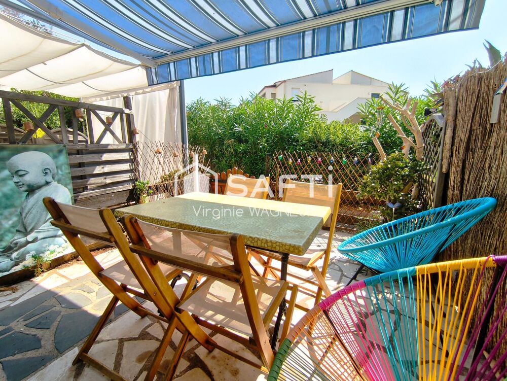 RDJ - T2 en très bon état avec terrasse privative