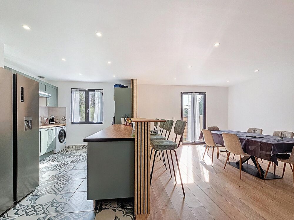 Maison 3 chambres de plain-pied avec garage Longueville