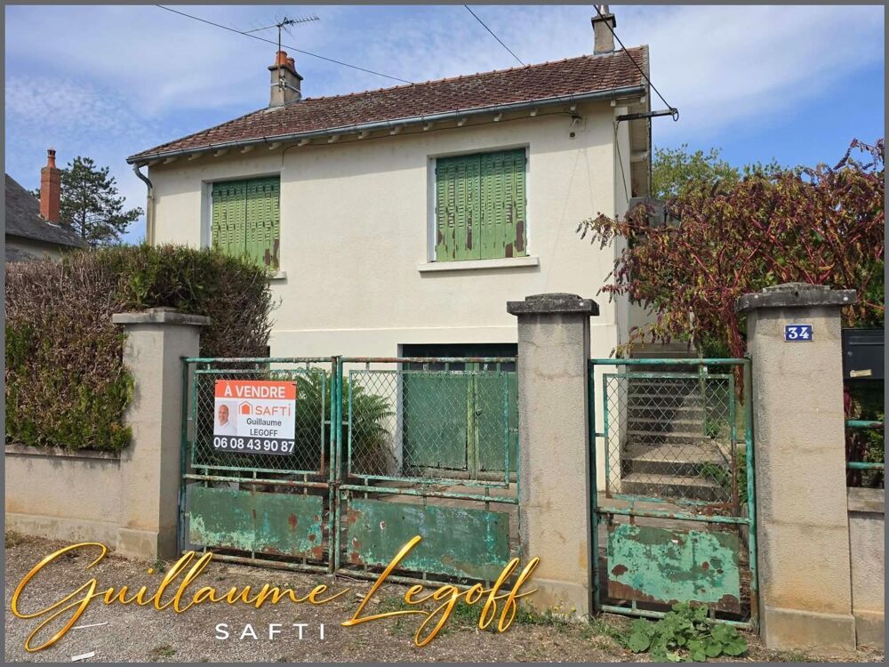 Maison avec travaux et grand jardin arboré