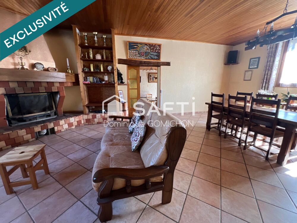 Spacieuse maison sur un terrain plat