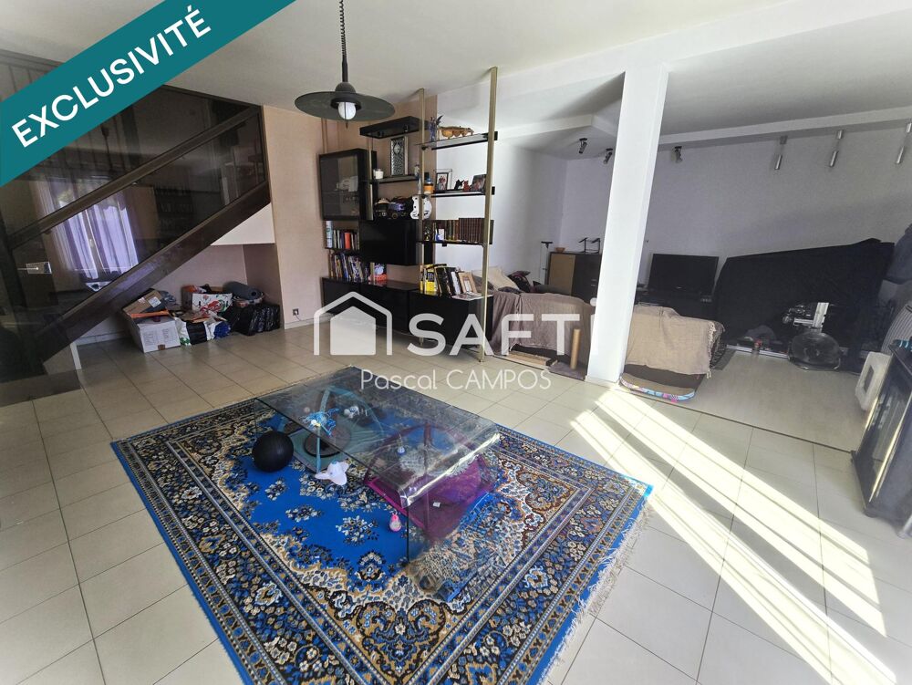 Maison t4 de 119m² avec garage et jardin