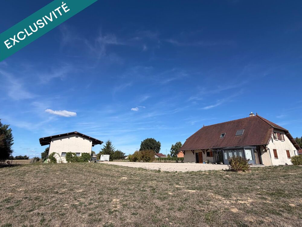 Bel ensemble sur grand terrain attenant