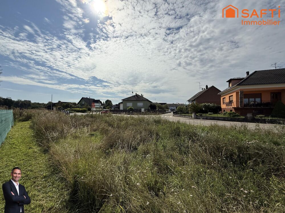 Vente Terrain Superbe terrain constructible de 2,80 ares hors lotissement ! Osthouse