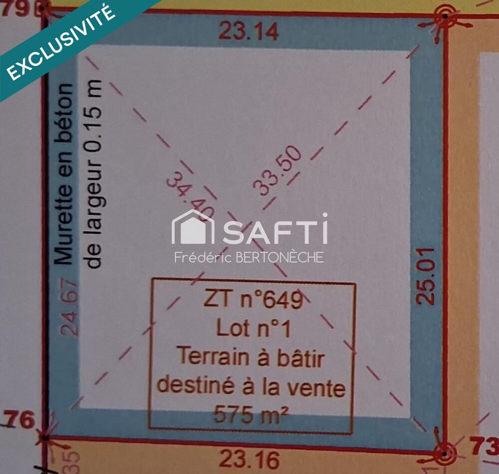 Vente Terrain Terrain a 2.5 Kms du centre de Coutras Coutras