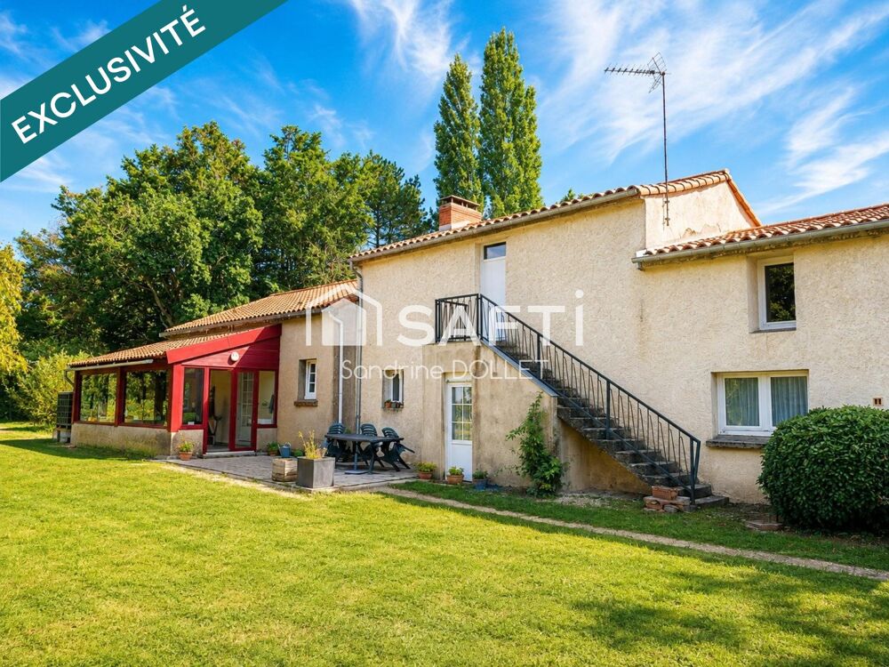 Vente Maison 2 habitations, terrain 2800m2, dépendances + grenier aménageable avec accès indépendant Lege