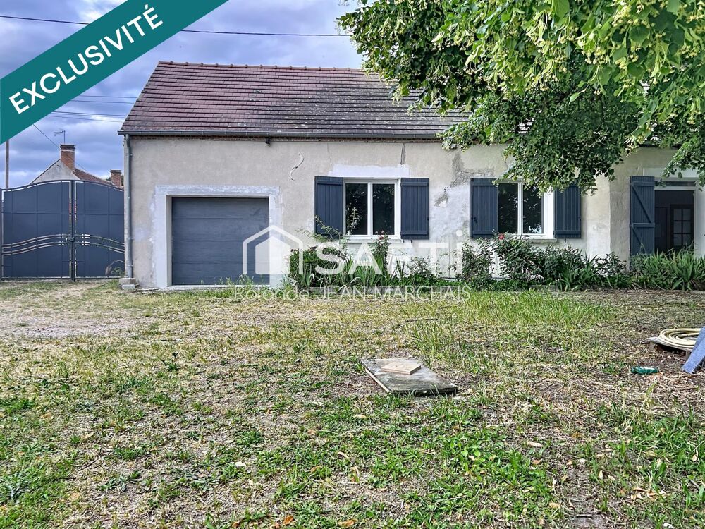 Maison 78 m2, 4 pièces, 2 ch , LES BORDES (45460)