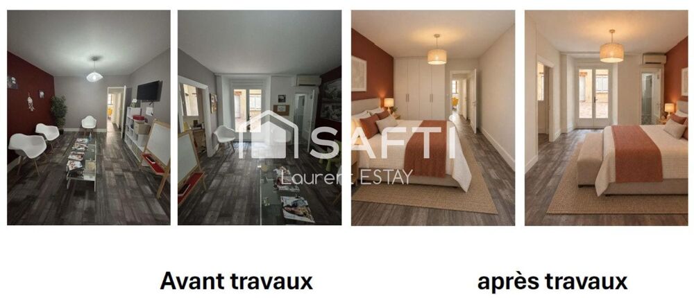 Vente Appartement T3 de standing, 87m² avec accés cours Montauban