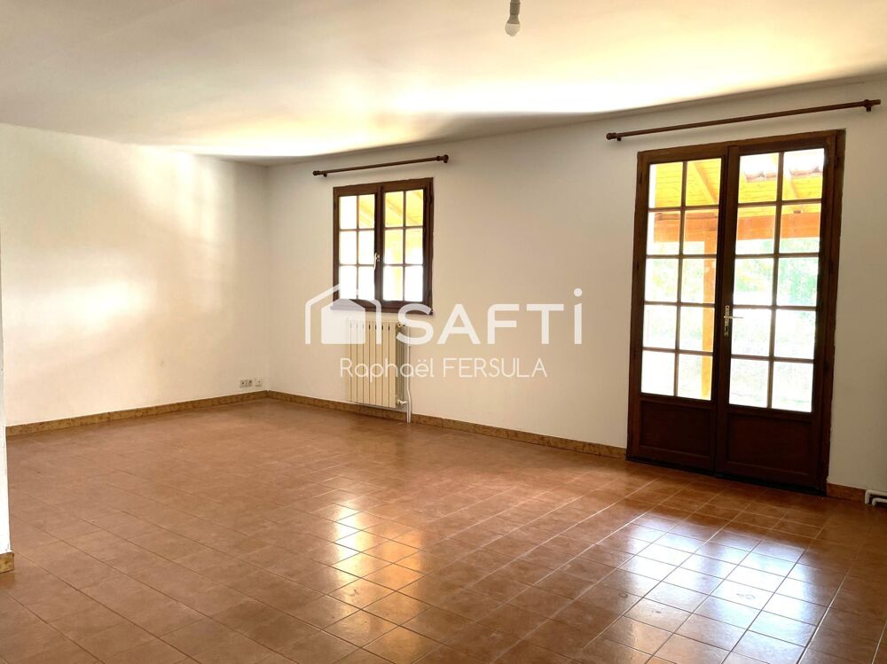 Pavillon T4 de plain-pied sous-sol complet