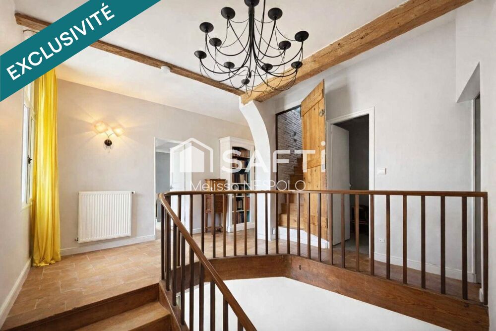 Maison de Maître XVIIIe  234 m² de caractère, jardin  Saint-Paul-sur-Save