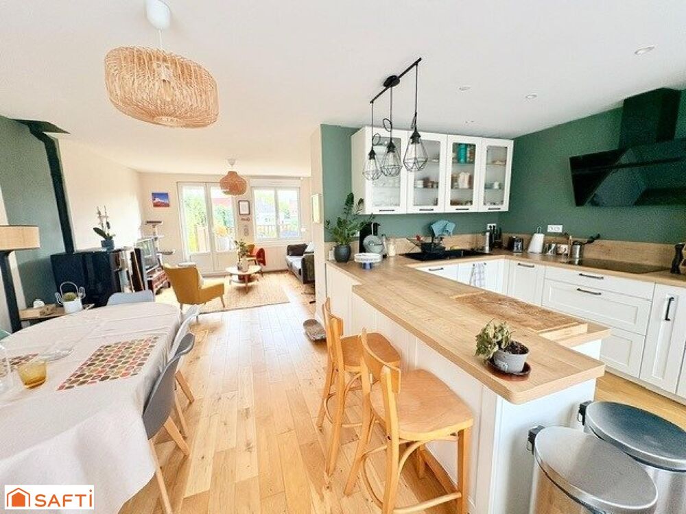 Vente Maison Maison semi-individuelle rénovée – Wasquehal – 3 chambres – Jardin –Garage Wasquehal