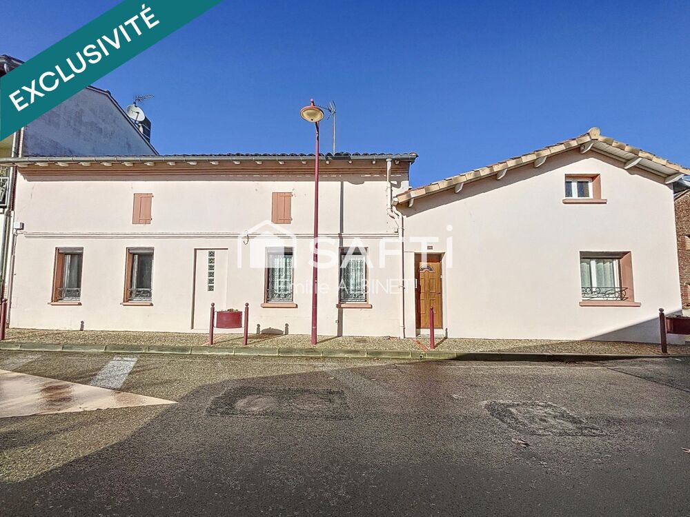 Maison de 96 m² sur 286 m² de jardin