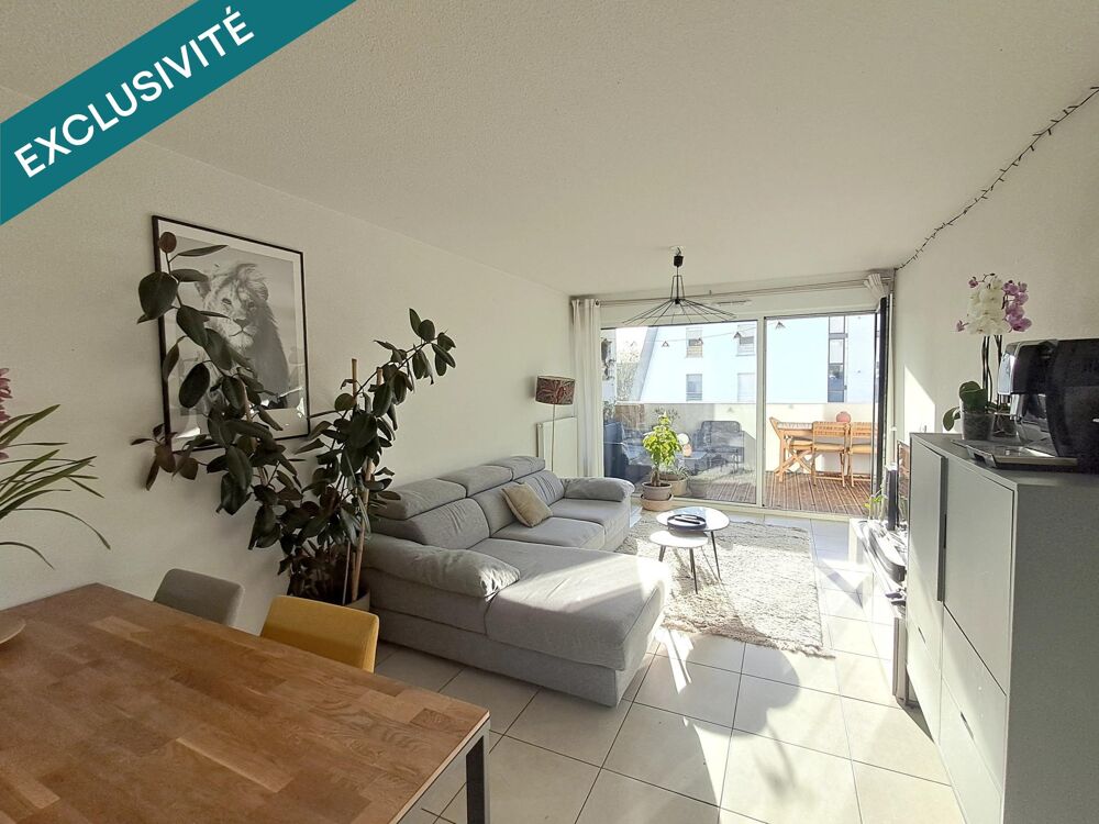 Beau T3 lumineux avec terrasse dans résidence sécurisé