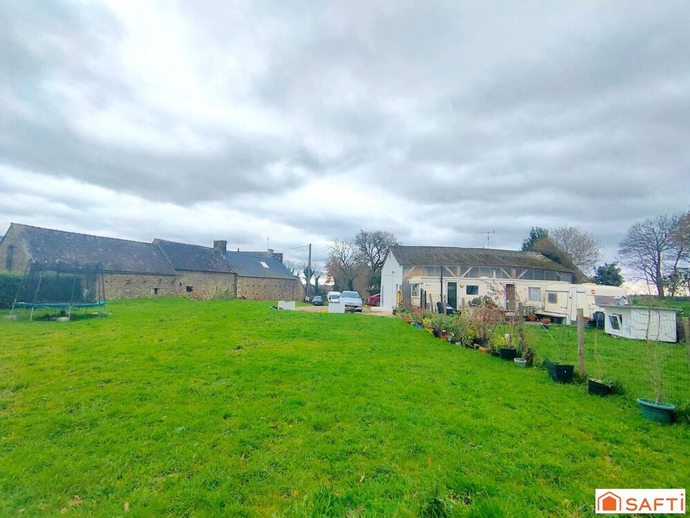 Hangar + Longère + Mobil-home situés au calme