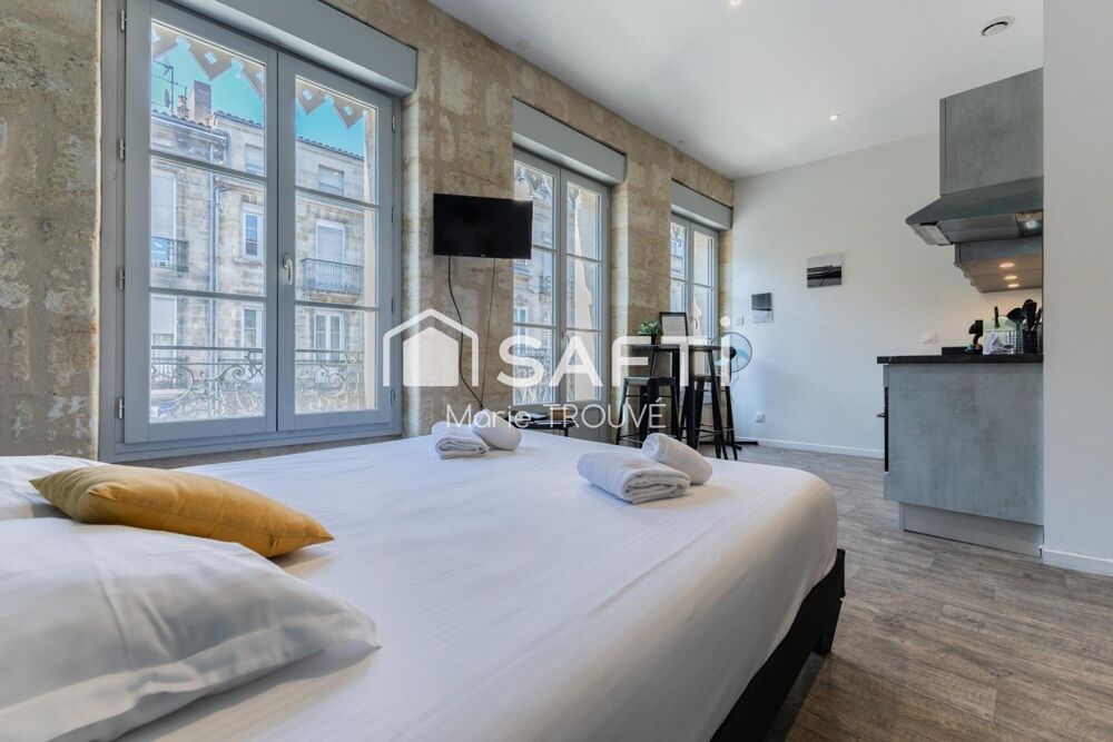 Vente Appartement I,Lot de 3 appartements exploités en meublé de tourisme. Rentabilité 13% Bordeaux