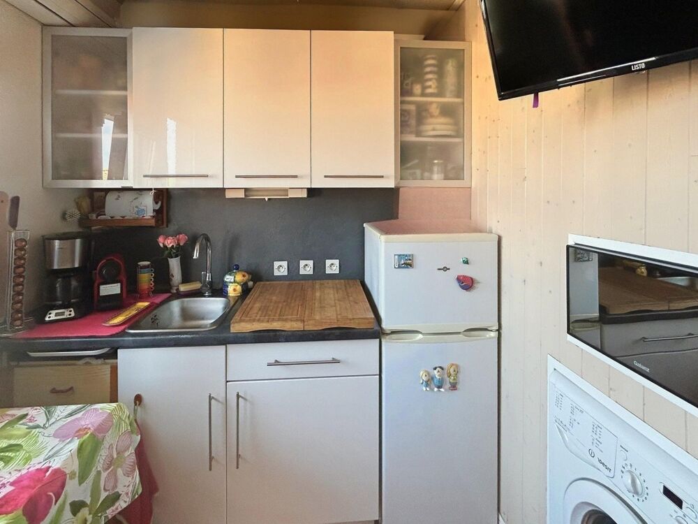 Vente Appartement STUDIO AVEC BALCON + LOCAL DE RANGEMENT  A 50 M DE LA MER Le barcares