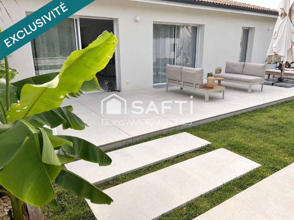 Vente Maison COUP DE COEUR- Une maison pleine de charme et de caractère de 92 m², 3 chambres, piscine et garage. Cubnezais