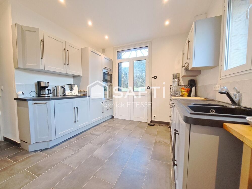 Vente Maison Elle va vous charmer ! 6 mns à pied de la gare ligne H - Maison en pierre, 4 chambres - sous-sol total + garage - 1006 m2 de ter Viarmes