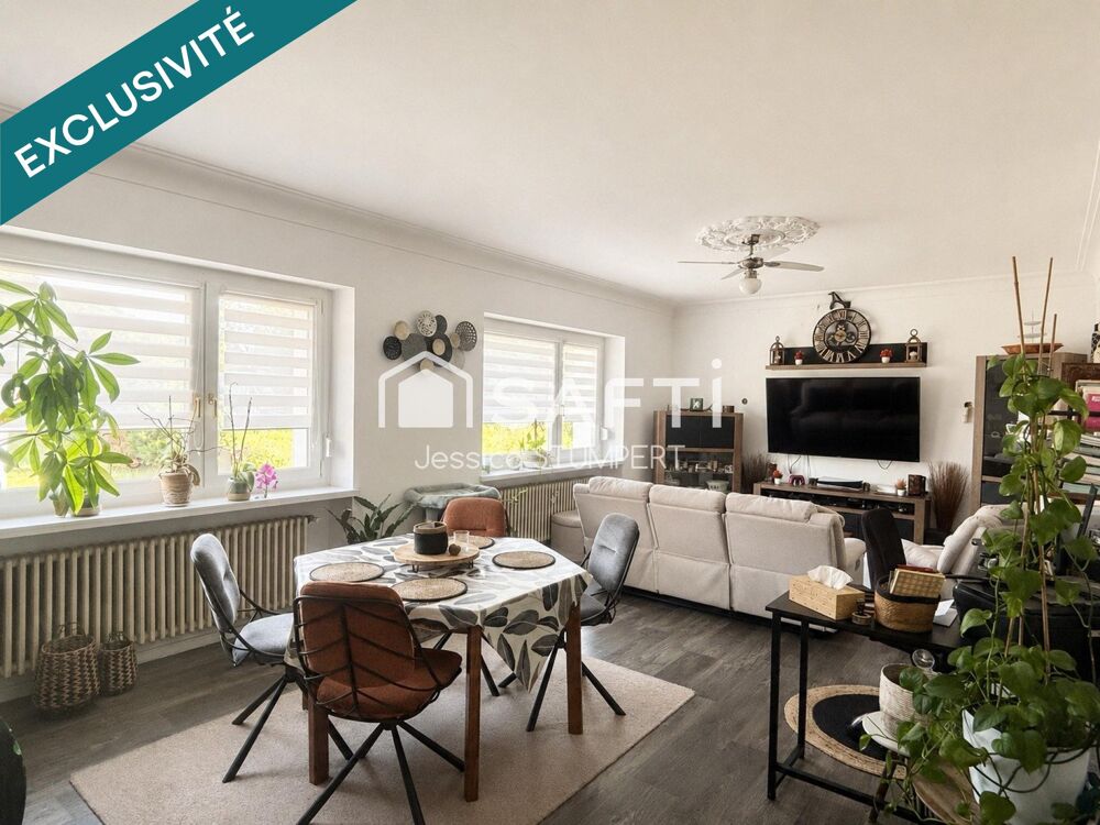 Maison de 113 m² sur un magnifique terrain arboré