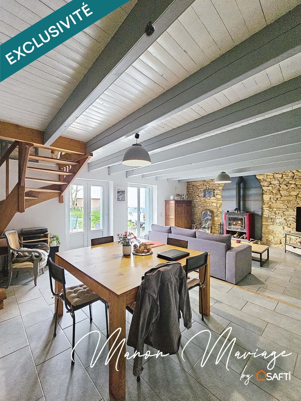 Vente Maison Maison avec du cachet et vue dégagée sur la campagne Fegreac