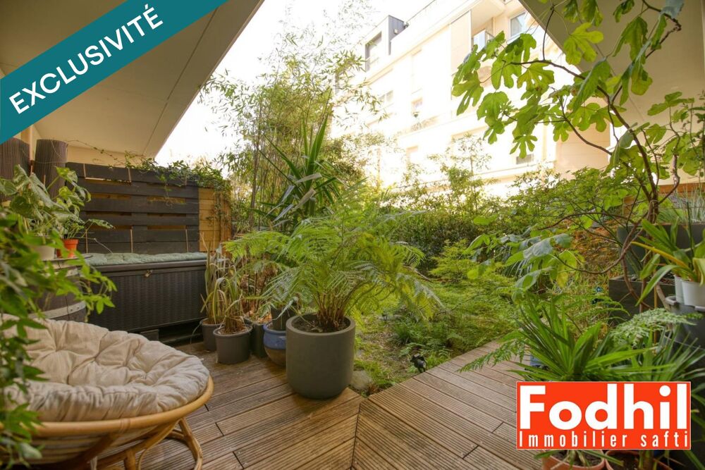 Appartement 4 pièces 82m² avec terrasse et jardin- Parking en sous-sol.