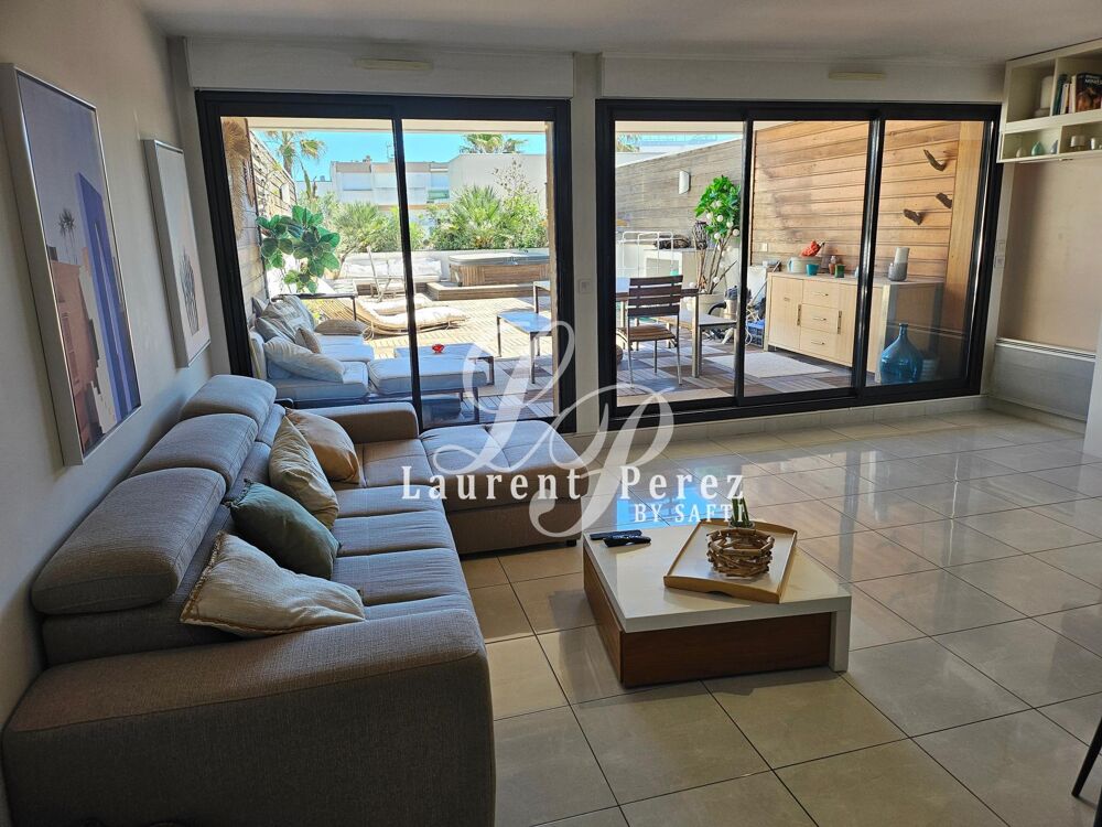 Vente Appartement CARNON-PLAGE – T3 de 71m² avec 90m² de terrasse et garage Mauguio