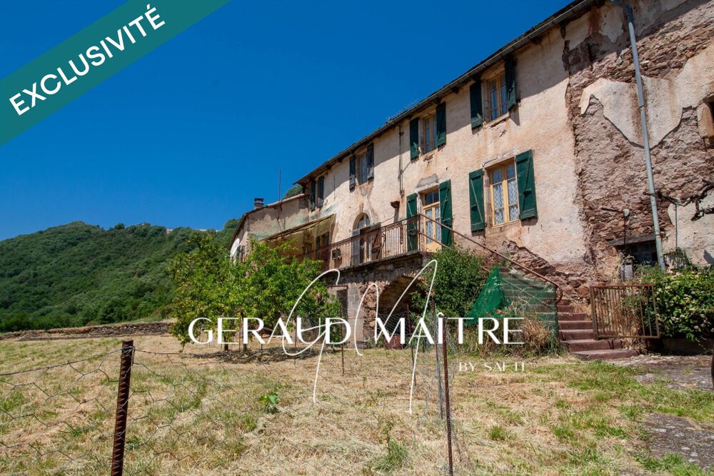 Vente Maison Ancienne propriété agricole autosuffisante en bord de Tarn avec 17 Ha à rénover Brousse-le-chateau