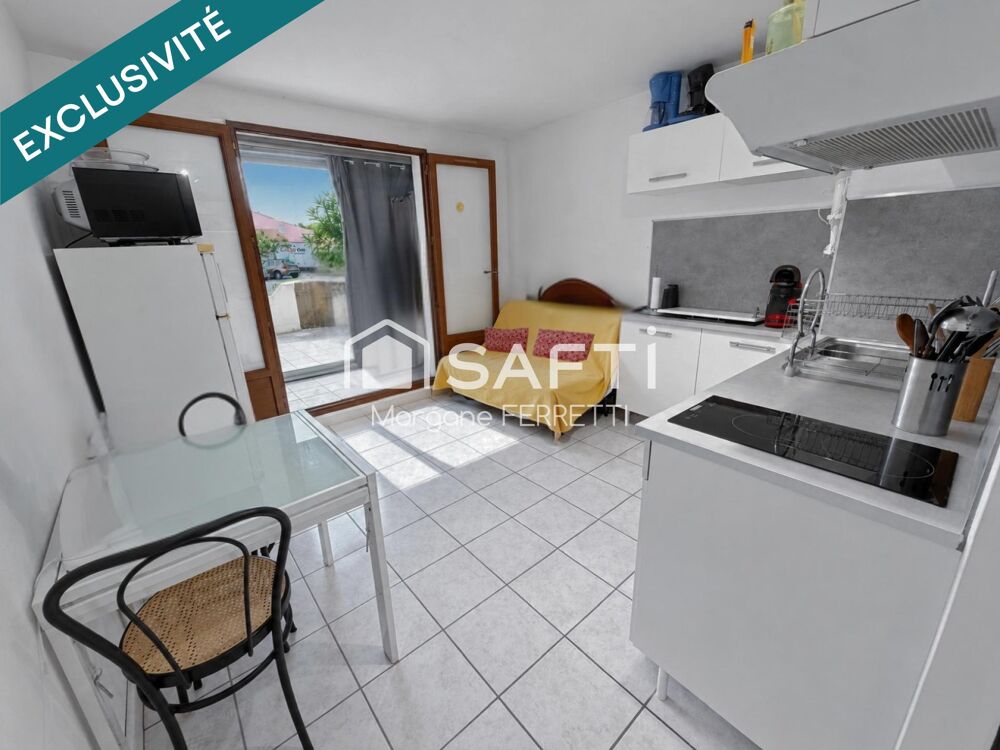 Vente Appartement APPARTEMENT 22 M² AVEC COIN NUIT OUVERT + VÉRANDA + TERRASSE + PLACE DE PARKING Port-la-nouvelle