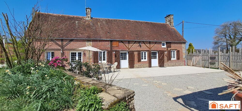 Maison de campagne sur 1,5 ha et plan d'eau