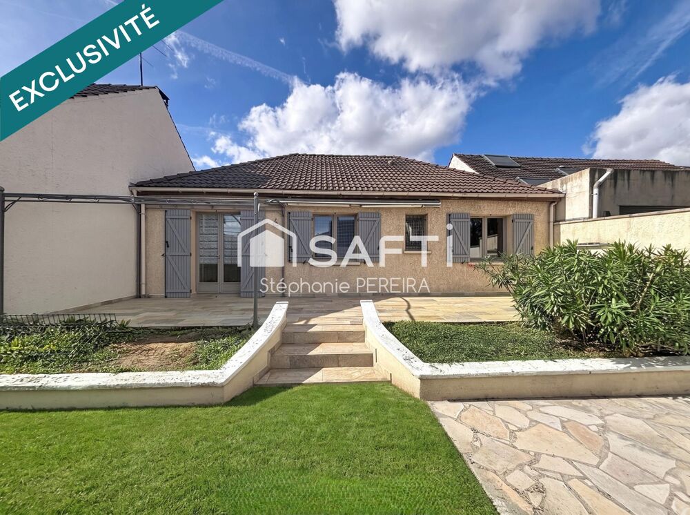 Vente Maison Maison plain-pied climatisée avec sous-sol total Neuilly-sur-marne