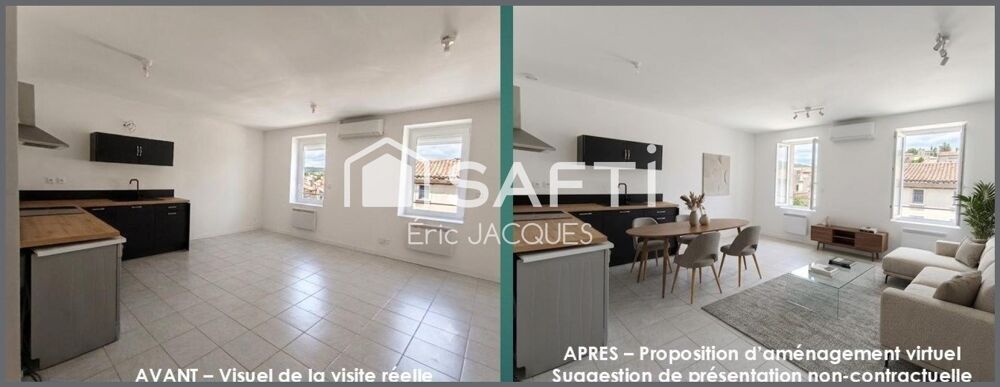 Appartement T4 entièrement rénové