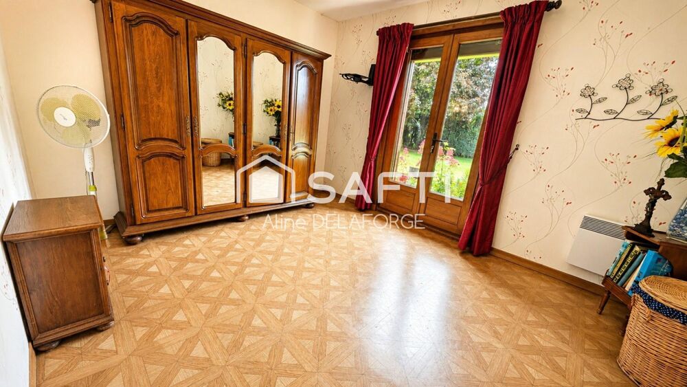 Vente Maison Plain-pied 3 chambres avec sous-sol sur 770 m² – Savy-Berlette – 218 000 € Savy-berlette