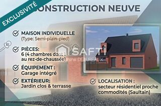  Maison 6 pièces 110 m² Saultain