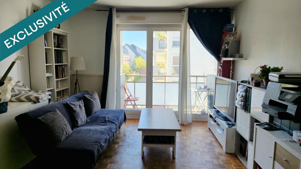 Appartement T3 proche jardin des plantes avec balcon et parking sous terrain