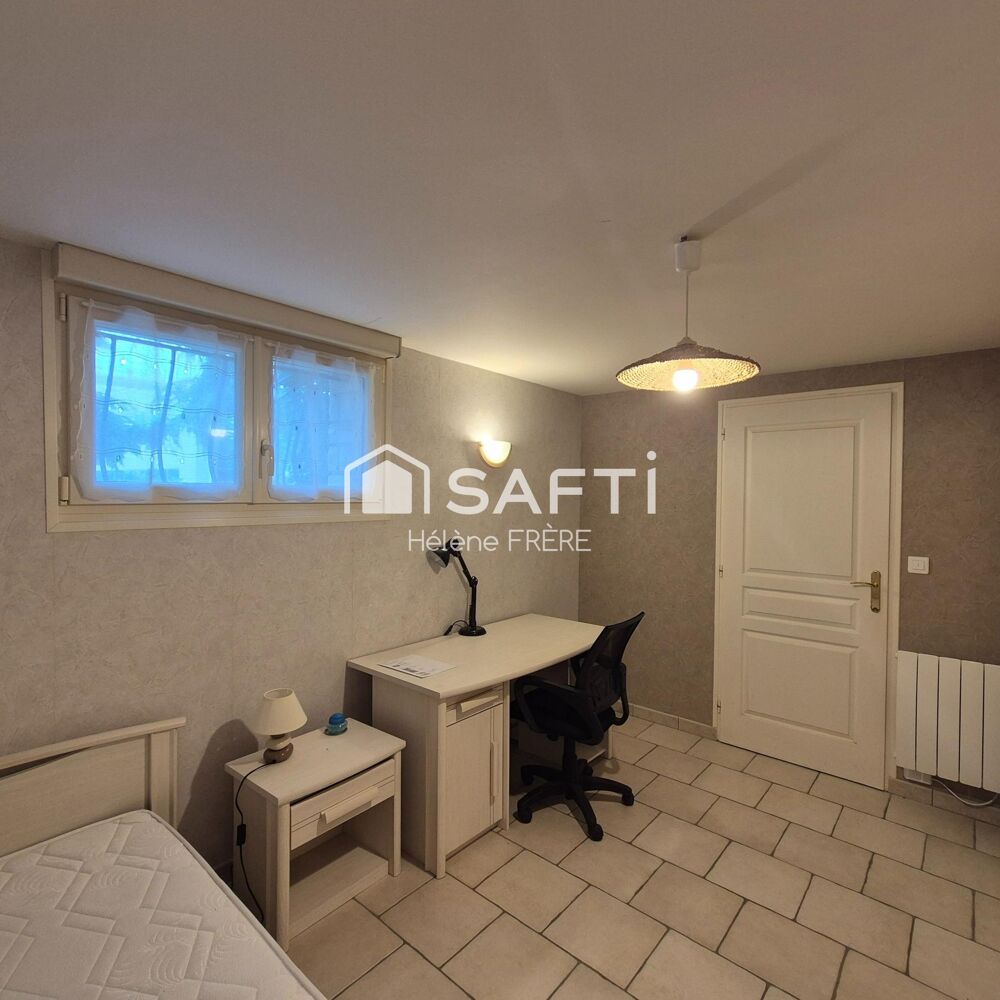 Chambre indépendante avec jardin et garage