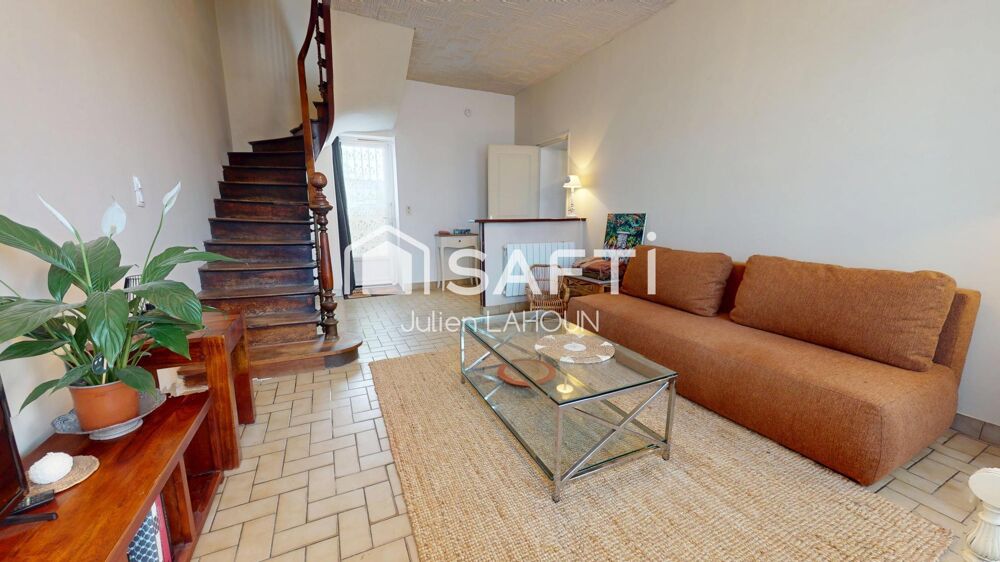 Vente Maison Maison mitoyenne, 2 chambres, cours et double garage Burie