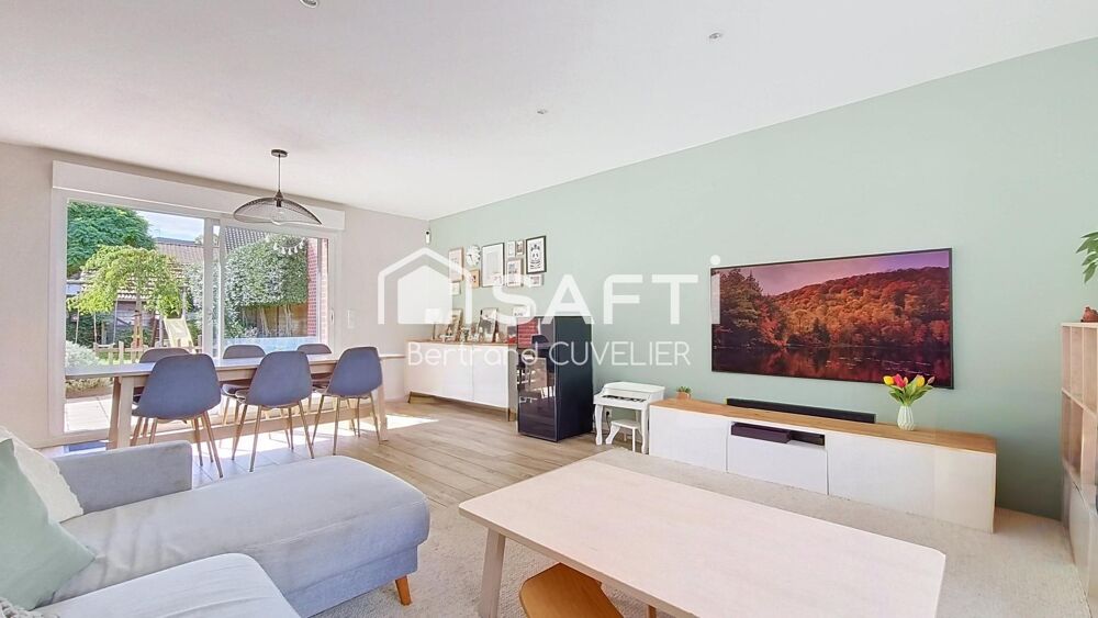 Maison semi-individuelle de 128 m², au calme, entièrement rénovée avec jardin