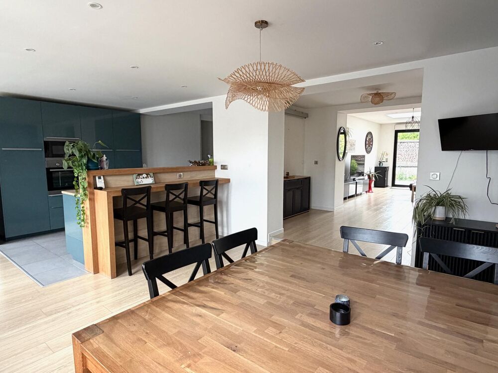 Vente Maison Maison semi-individuelle, 6 pièces, jardin, garage Wambrechies
