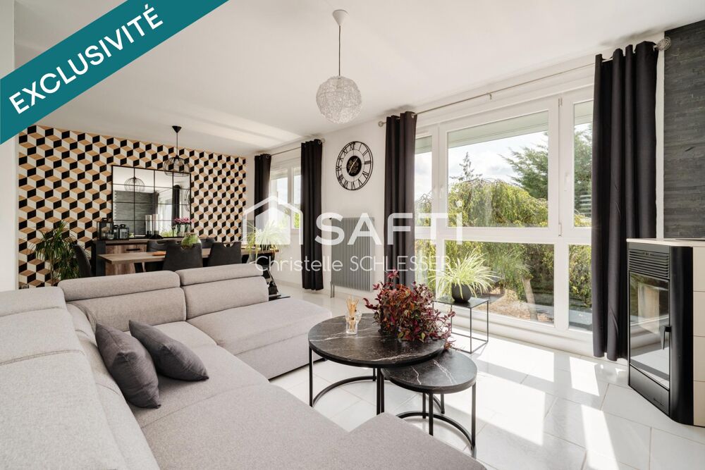 Vente Maison Maison individuelle sur sous-sol, avec trois chambres offrant un cadre de vie moderne, autonome et clé en main Varangéville
