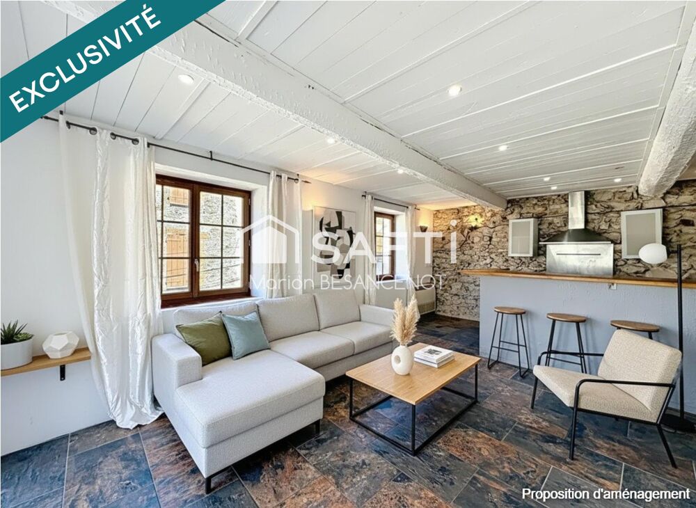 Maison de village traversante 132m²