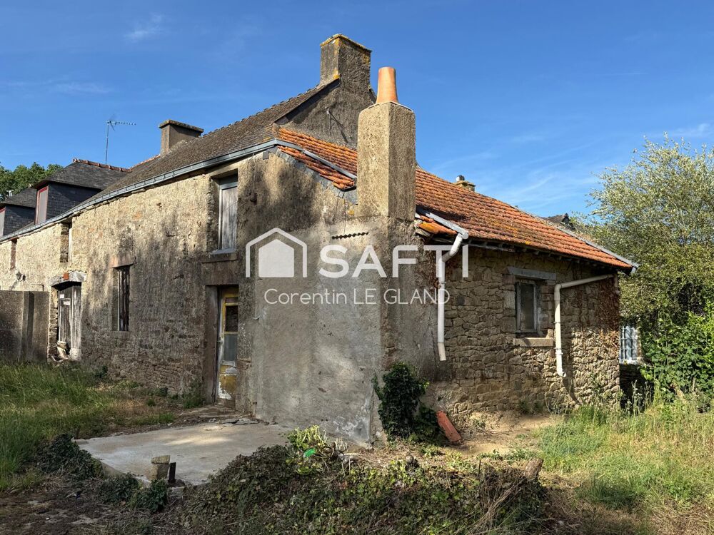 Vente Maison Longère en pierre à rénover avec beau potentiel Caden
