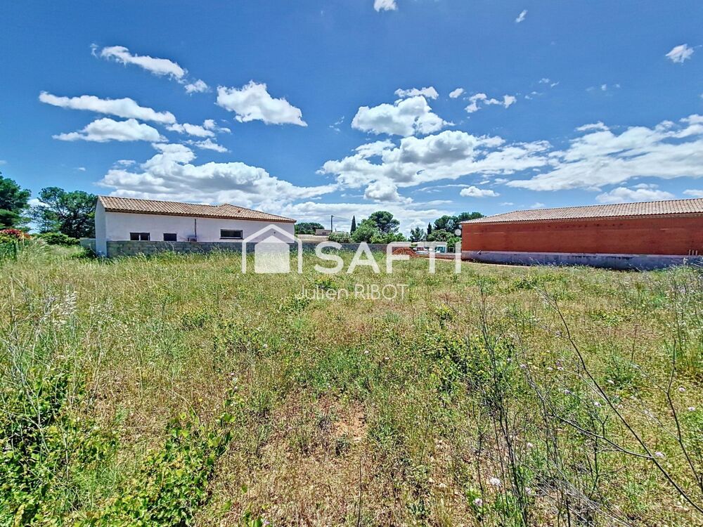 Vente Terrain Terrain construtible viabilisé 983 m² Puisserguier