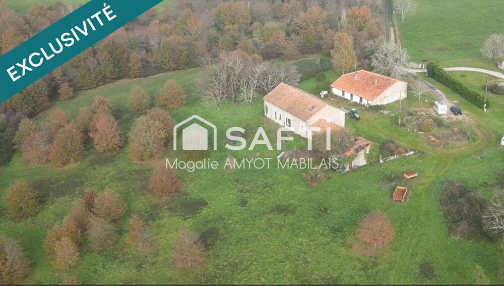 Vente Maison Étang privé 5 ha & 2 maisons : projet unique Oriolles