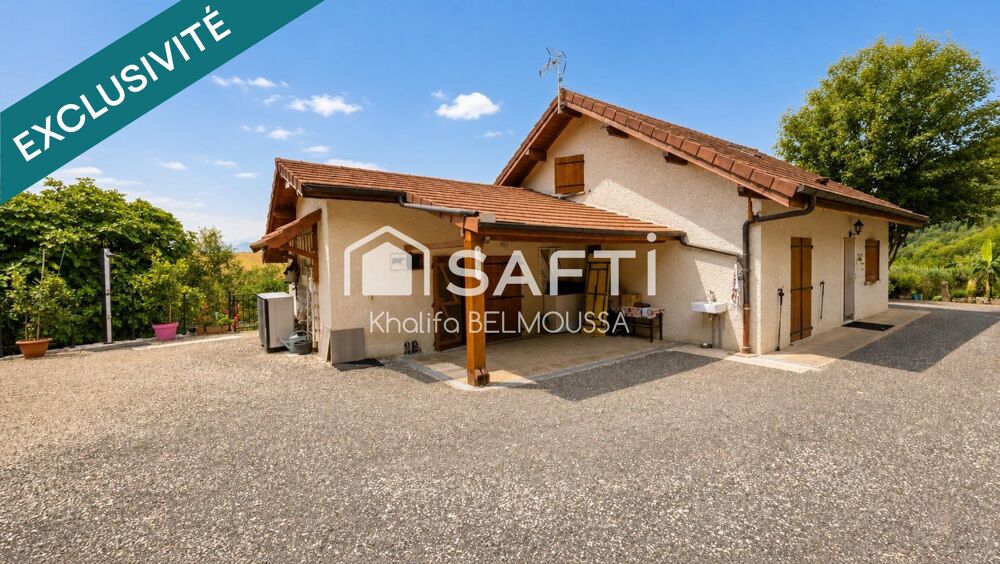 CONZIEU (01300)  Maison de 100 m² sur un terrain de 5 000 m²