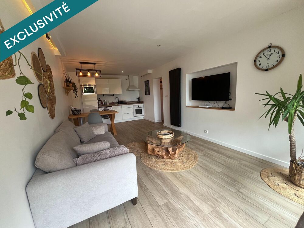 appartement de 43m2 avec deux balcons et une vue dégagée