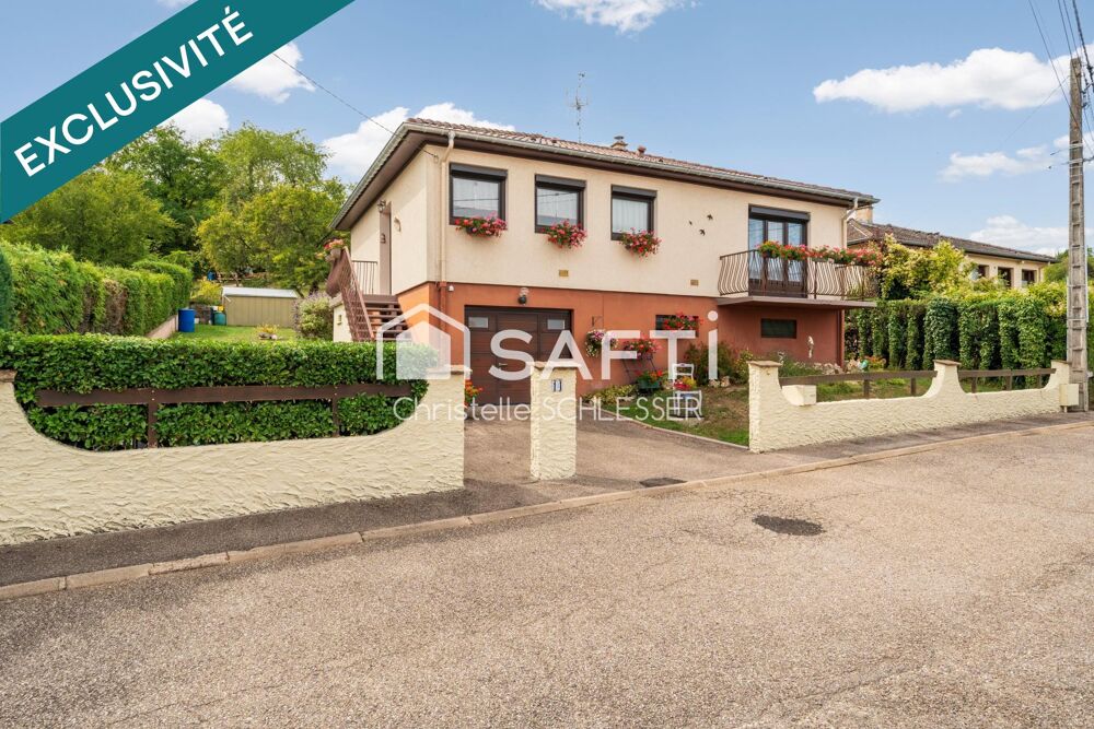 Vente Maison Belle maison familiale de 102 m² avec grand jardin et sous-sol complet Rosieres-aux-salines