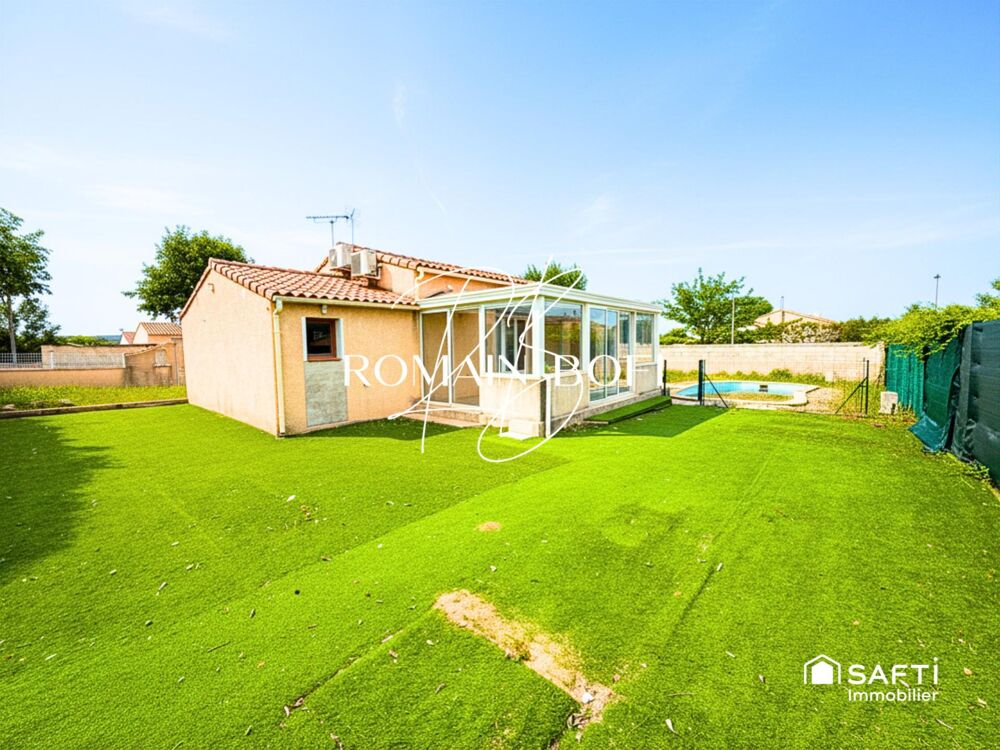 Maison 5 pièces 119m2 sur 558m2 de terrain piscine