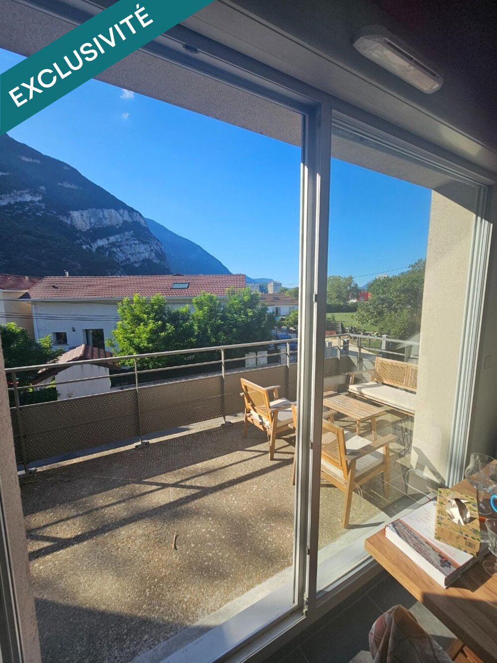 Vente Appartement À Vendre  Appartement Traversant  de 43.40m²  Fontaine ( 38600 ) Fontaine