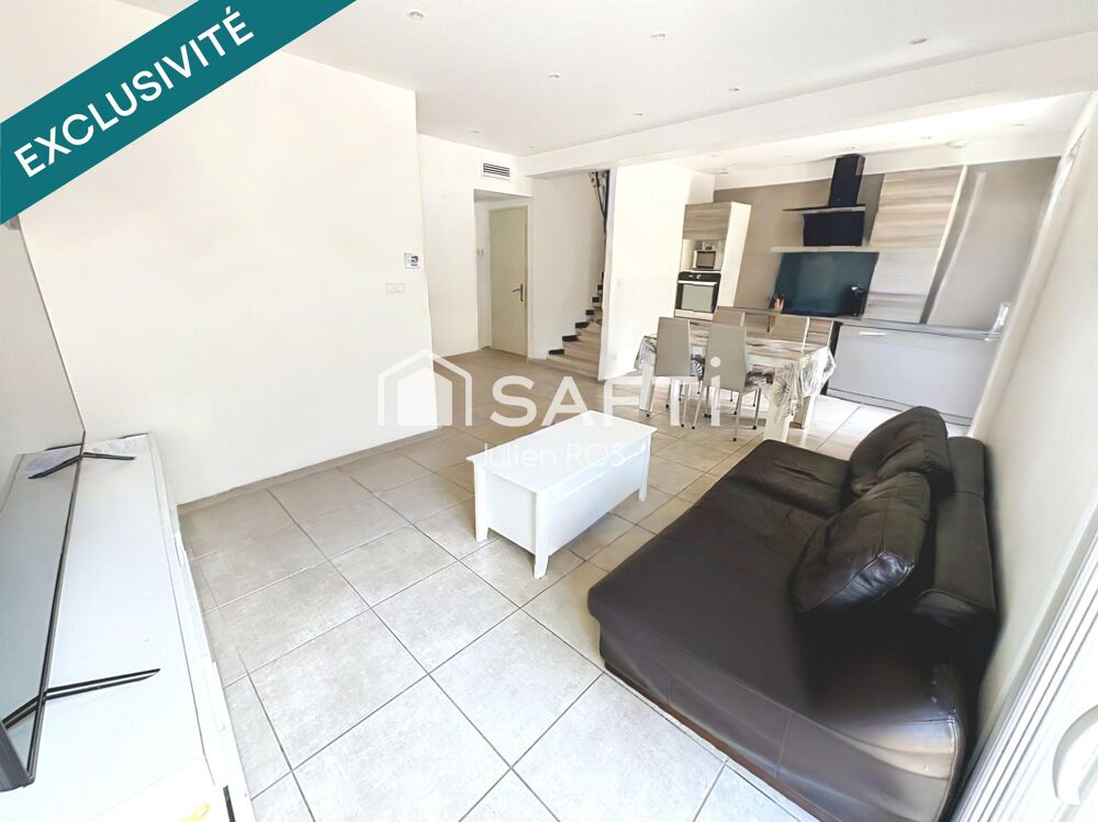 Vente Maison MAUREILHAN – Maison de village entièrement rénovée avec garage, balcons et excellent DPE B Maureilhan