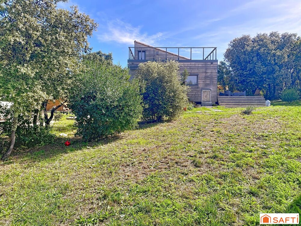 Vente Maison Collias-Maison d'architecte contemporaine, con�ue pour durer - DPE A Collias